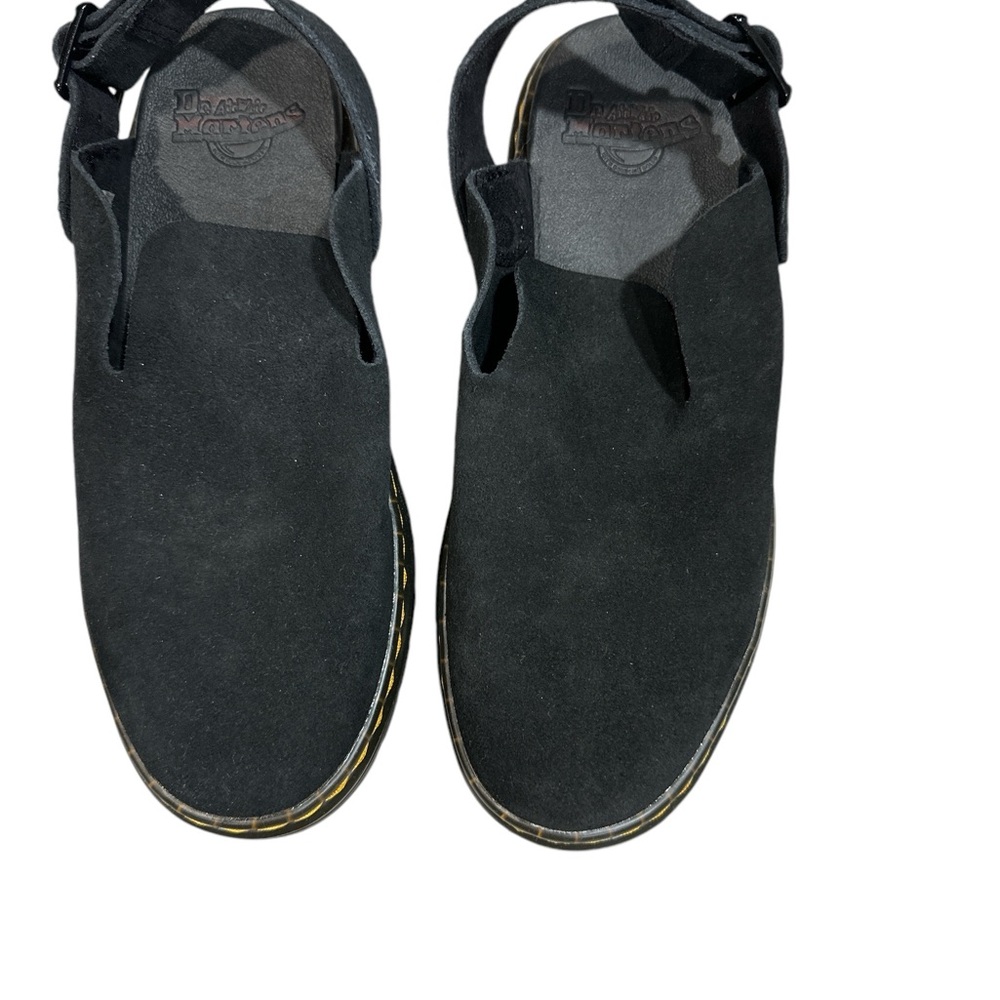 Dr. Martens Black Suede Mules - Picture 3 of 6